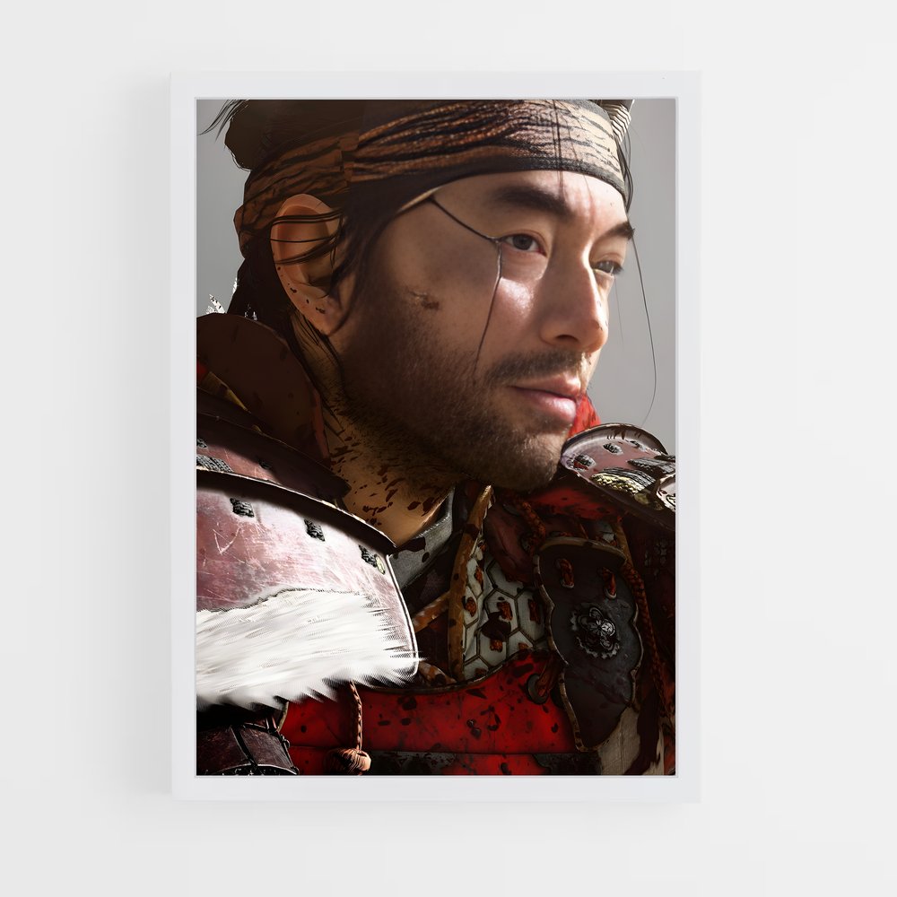 Poster Le Ronin Sage – affiche Ghost of tsushima (vue 3)